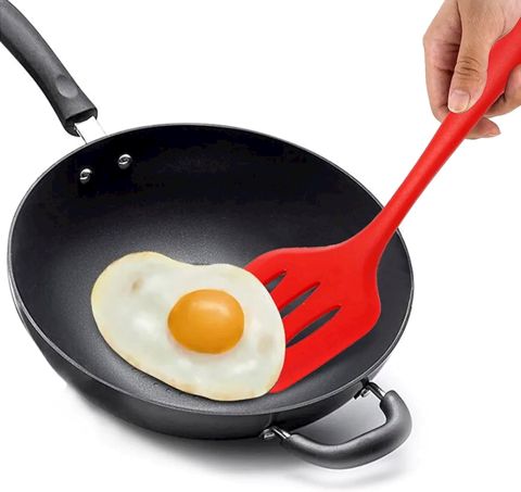 Deşikli kürəkcik HMSD_553DR silikon, qırmızı, 30 sm — Bakı