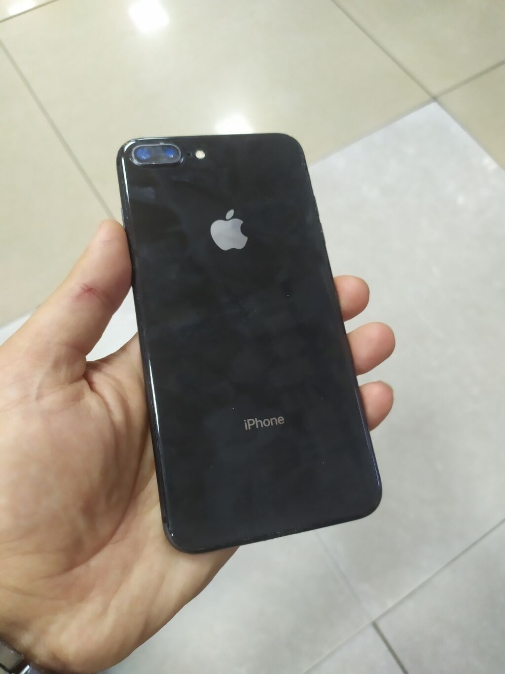 IPhone 8 Plus, 64 GB, Qara, Barmaq izi — Apple iPhone, Masazır (8)