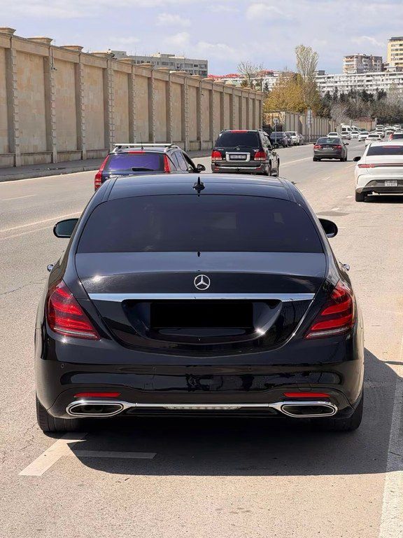 Mercedes S 450, 3.0 L, 2018 il, 242 000 km — Avtomobillər, Bakı (12)