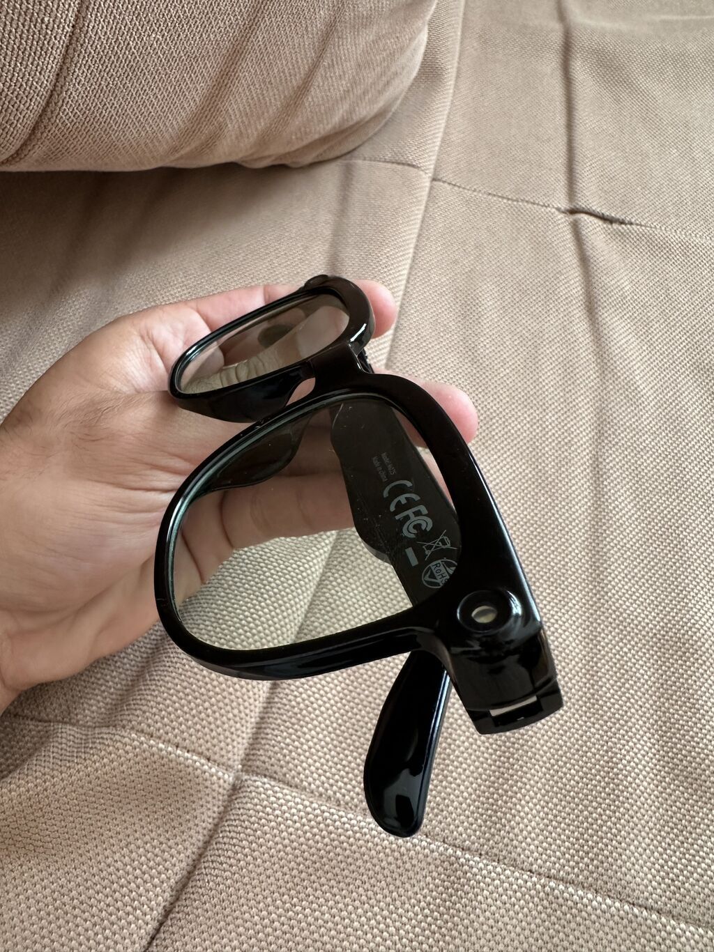 Ağıllı eynək – kamera və Bluetooth funksiyalı - Qara çərçivə — Eynəklər və aksesuarları, Bakı (2)
