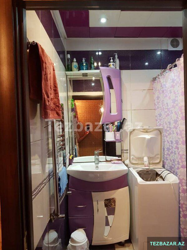 Satılır 3 otaqlı köhnə tikili 60 m², Bakıxanov q — Mənzil, Bakı (9)