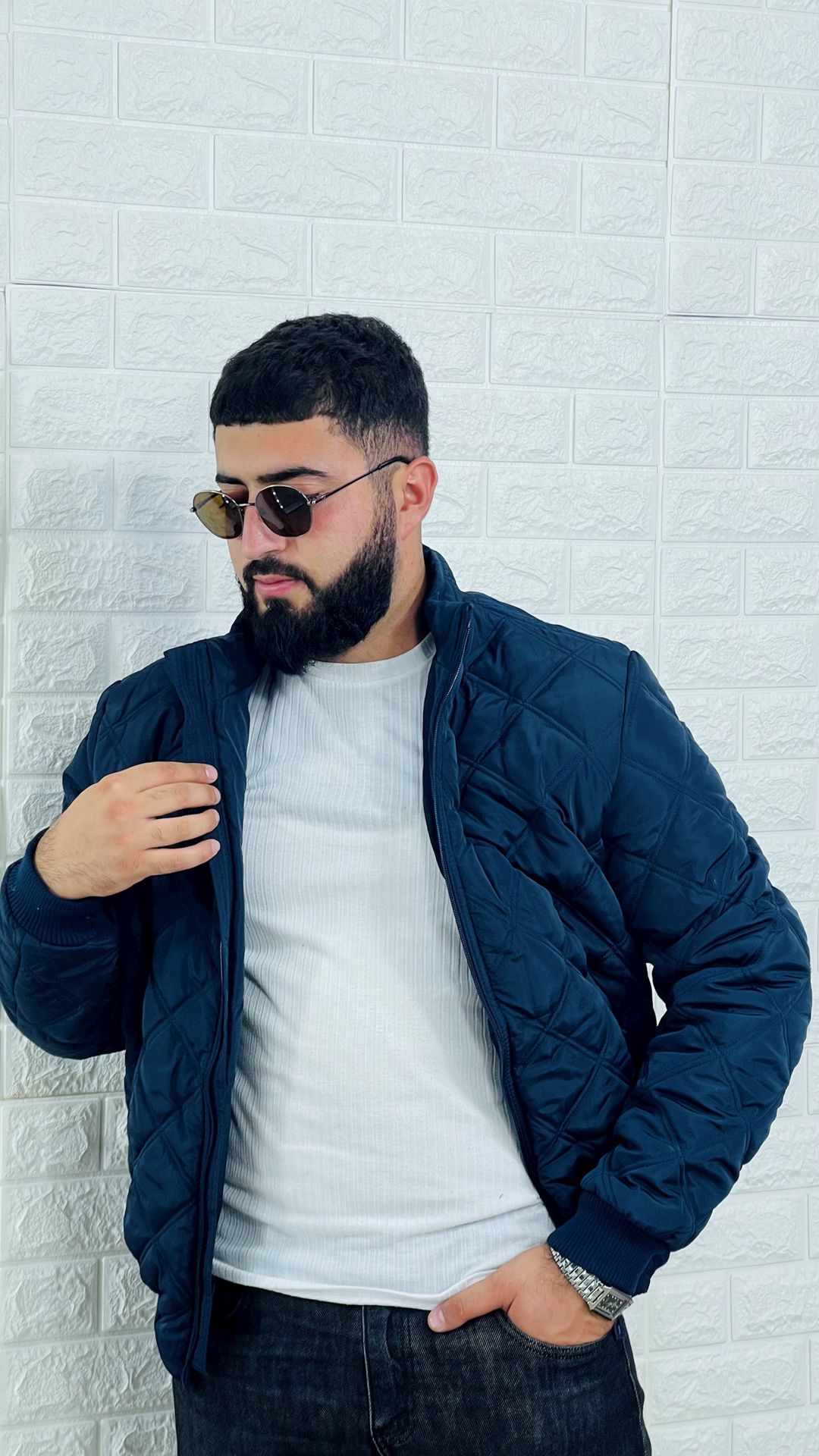 Kişilər üçün yüngül gödəkçə mir_06700, göy, polyester, ölçü 56 — Mallar, Bakı