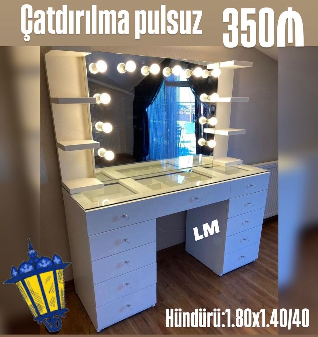 _*Yeni işıqlı Termolar*_ *Yeni və upakovkada Qiymət *350₼* — Tuvalet masaları və konsollar, Bakı