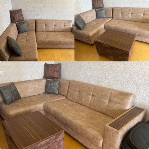 Uqlavoy divan. 350azn. acilir bazalidir. jurnalni masa ideal — Digah