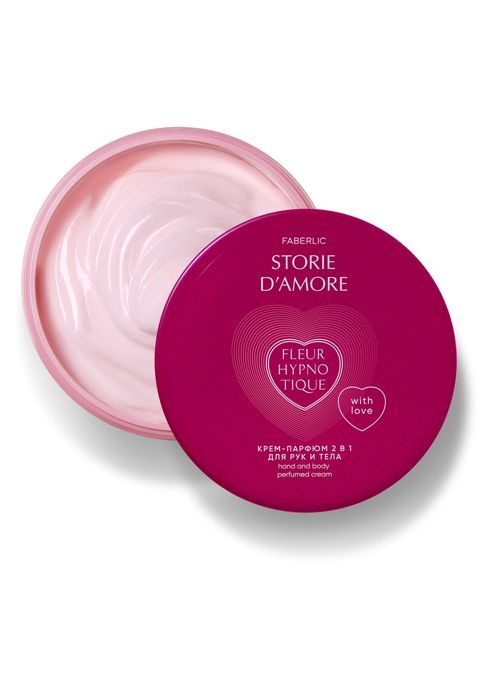 Əl və bədən üçün krem Faberlic Storie D"Amore Fleur Hypnotique 150 ml — Bakı