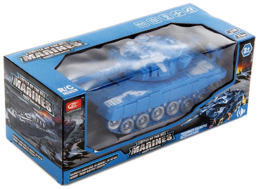 Radio ilə idarə olunan tank Marines ET249873, mavi, 3+ yaş - İntex Azərbaycan 2025-792 — Mallar, Bakı