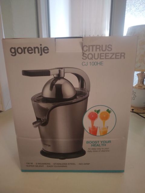 Şirəçəkən Gorenje, Sitrus meyvələri üçün, Yeni — Gəncə