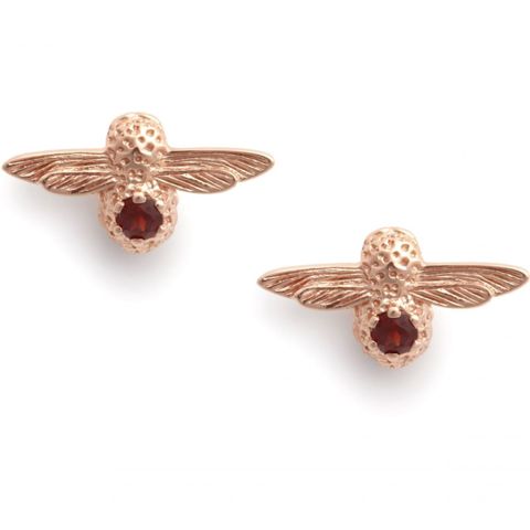 Qadın sırğaları Olivia Burton OBJAME96, rose gold — Bakı