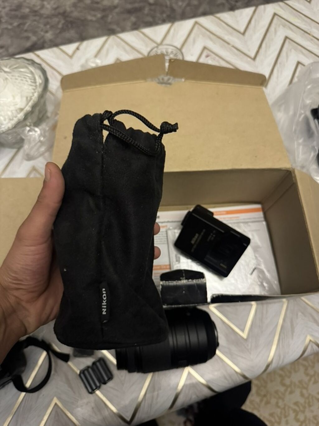 Nikon D3100 18-55 VR Kit fotoaparat dəsti səliqəli vezyetdedir — Fotoaparat, Bakı (4)