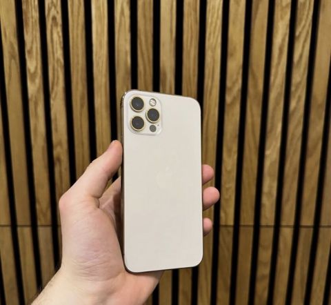 IPhone 12 Pro, 128 GB, Qızılı, Zəmanət, Simsiz şarj, Face ID — Bakı