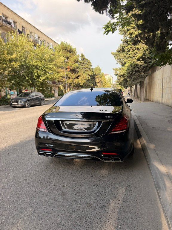 Mercedes S 500 4MATIC, 4.7 L, 2015 il, 157 000 km — Avtomobillər, Bakı (4)