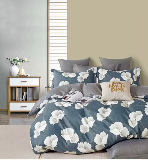 Yataq dəsti Zarina Home SHA-00003247, avro, rəngbərəng, ranfors, yorğan üzü 200x230 sm, mələfə 250x250 sm, yastıq üzü 50х70 sm/2 əd — Bakı