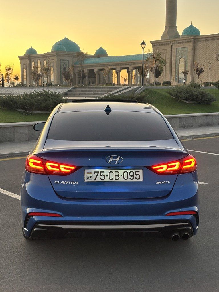 Hyundai Elantra, 1.6 L, 2018 il, 137 000 km 75-CB-095 — Avtomobillər, Naxçıvan (2)