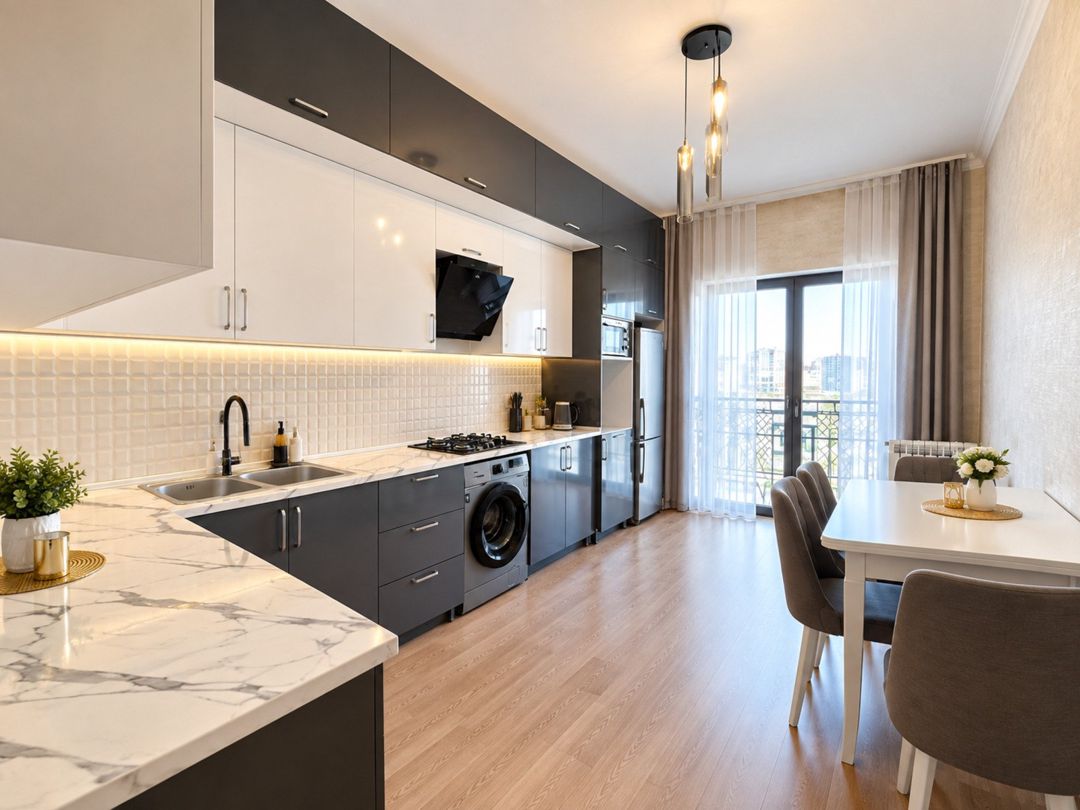 İcarəyə verilir 3 otaqlı yeni tikili 120 m² — Mənzil, Bakı (5)