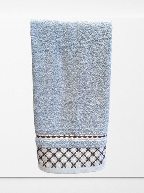 Dəsmal Paxlava, pambıq, mavi, 70х140 sm — Bakı