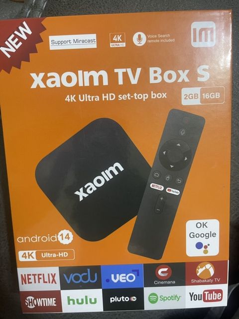 XaoIm TV Box S – 4K Ultra HD set-top box - Android 14 platforması — Bakı