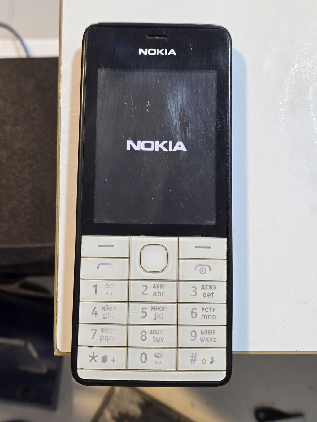 Nokia 500, 2 GB, rəng - Ağ, İki sim kartlı — Nokia, Gəncə