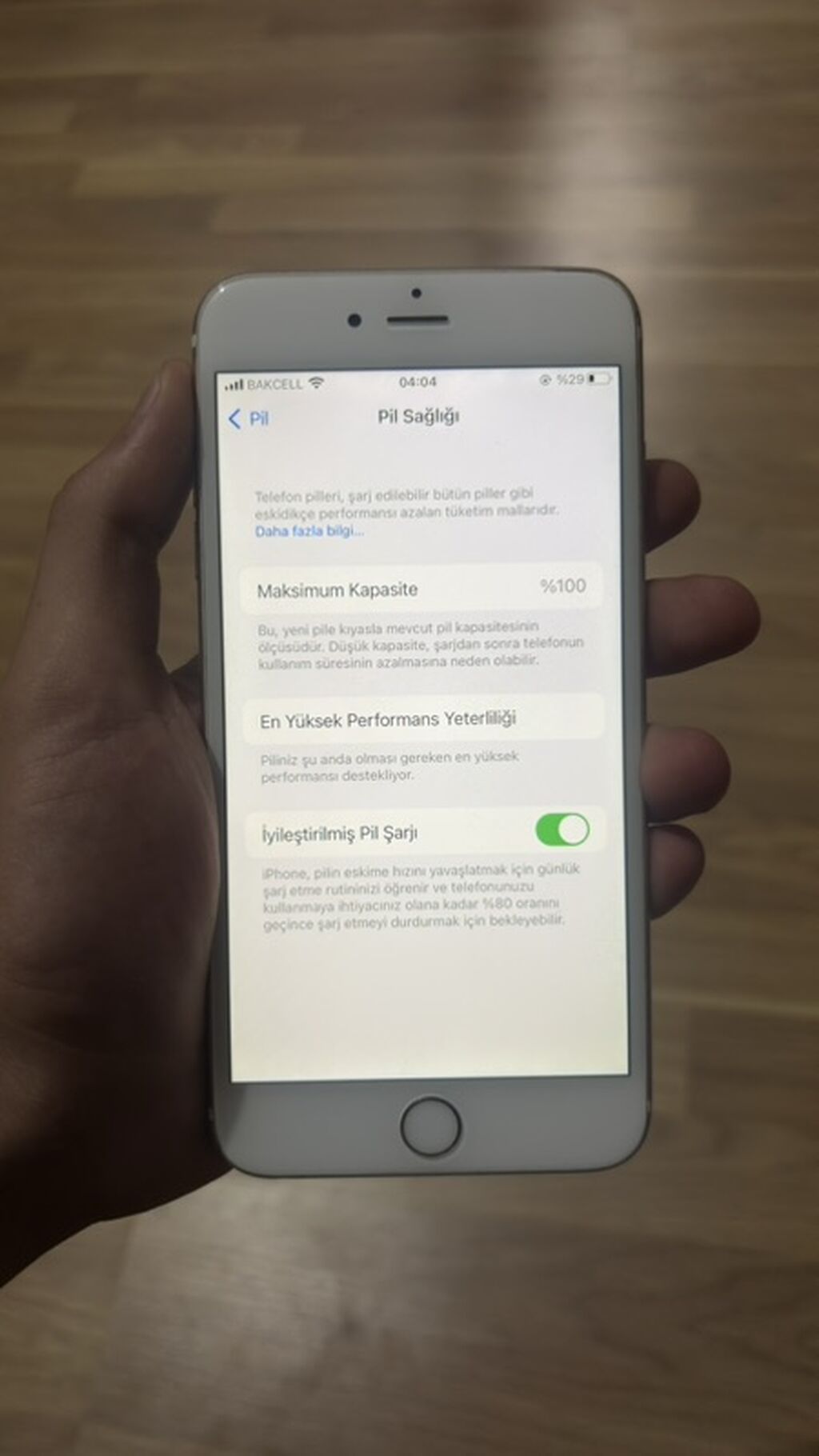 IPhone 6s Plus, 16 GB, Rose Gold, Barmaq izi — Apple iPhone, Bakı (4)