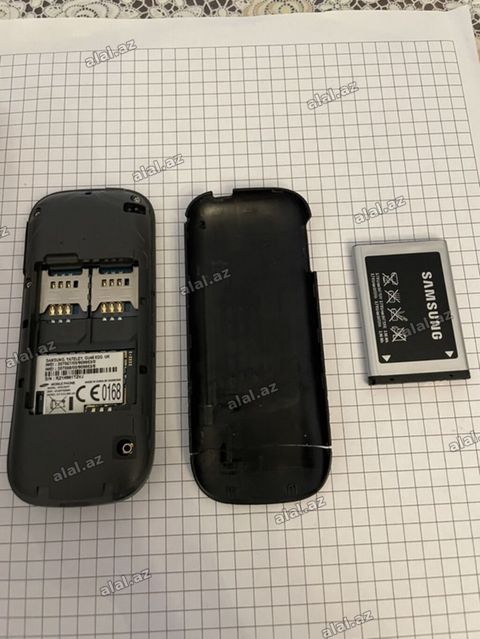 Samsung GT-E1210, rəng - Qara, İki sim kartlı — Sumqayıt