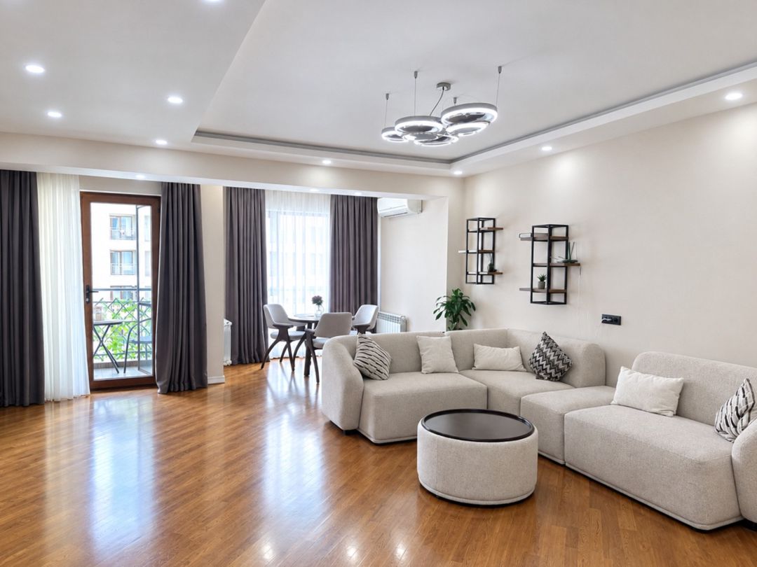 İcarəyə verilir 3 otaqlı yeni tikili 140 m² — Mənzil, Bakı (2)