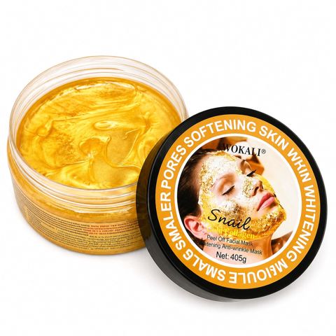Üz üçün plyonka maska Wokali Snail Gold Collagen 405 q — Bakı