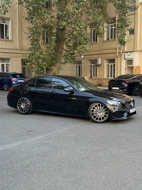 Mercedes C 300, 2.0 L, 2015 il, 198 000 km 37-BC-912 — Avtomobillər, Bakı (2)