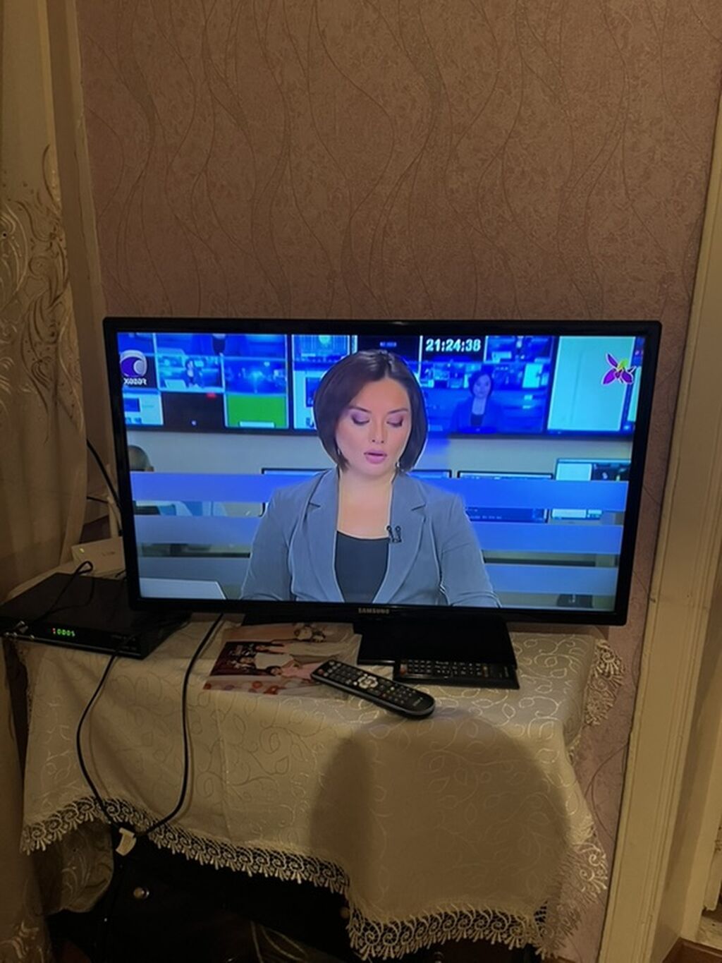 Samsung LED televizor - Ekran diaqonalı təxminən 32–40 düym — Televizorlar, Gəncə (2)