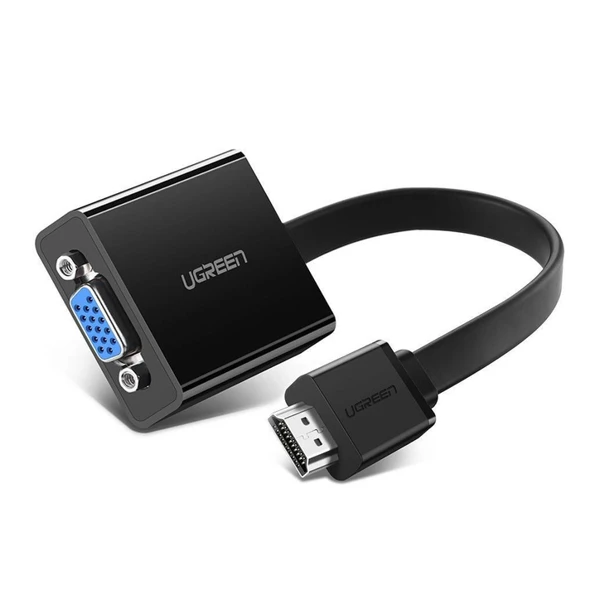 Ugreen MM103 HDMI to VGA Converter 25cm Black 40248 — Bakı
