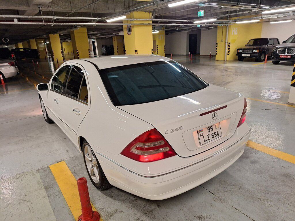 Mercedes C 240, 2.6 L, 2003 il, 256 380 km 00-ID-065 — Avtomobillər, Gəncə (2)