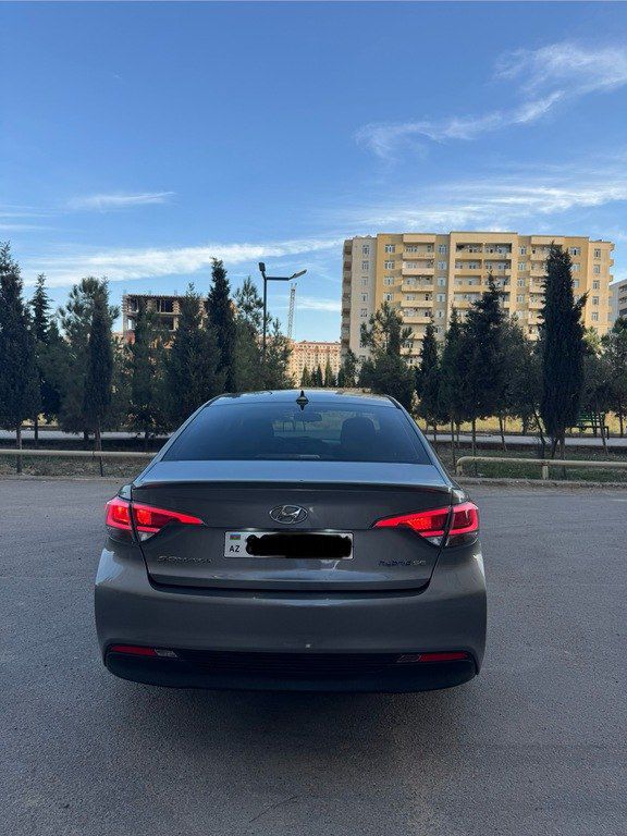 Hyundai Sonata, 2.0 L, 9.8 kWh, 2017 il, 130 600 km — Avtomobillər, Bakı (9)