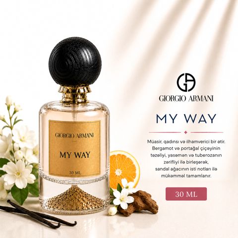 Avelis Parfum My Way qadınlar üçün ətir suyu 30 ml — Bakı
