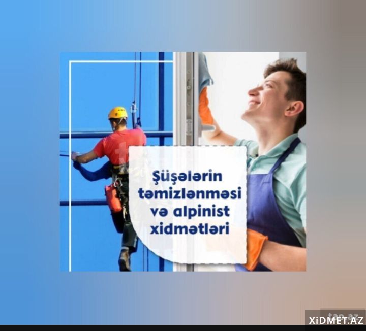 Alpinist xidmətləri hündürlükdə və yerdə — Təmizlik, Bakı