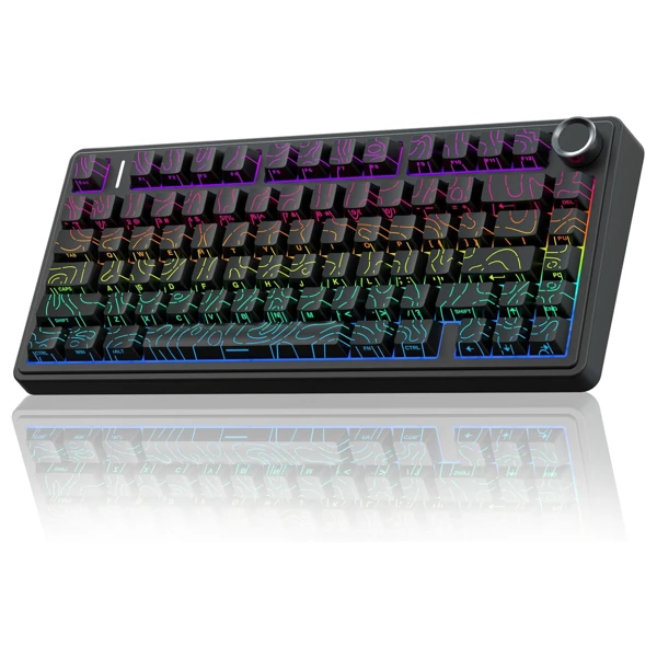 Aula F75 Black Contour Mechanical Keyboard — Mallar, Bakı