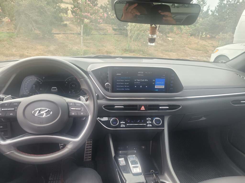 Hyundai Sonata, 1.6 L, 2022 il, 91 000 km — Avtomobillər, Bakı (9)