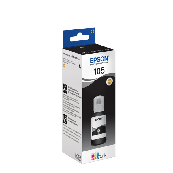 Epson 105 EcoTank BK Ink Bottle — Bakı