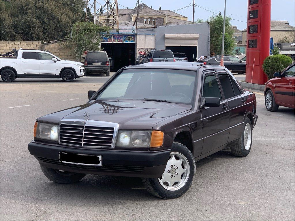 Mercedes 190, 2.0 L, 1992 il, 258 000 km — Avtomobillər, Sumqayıt (8)