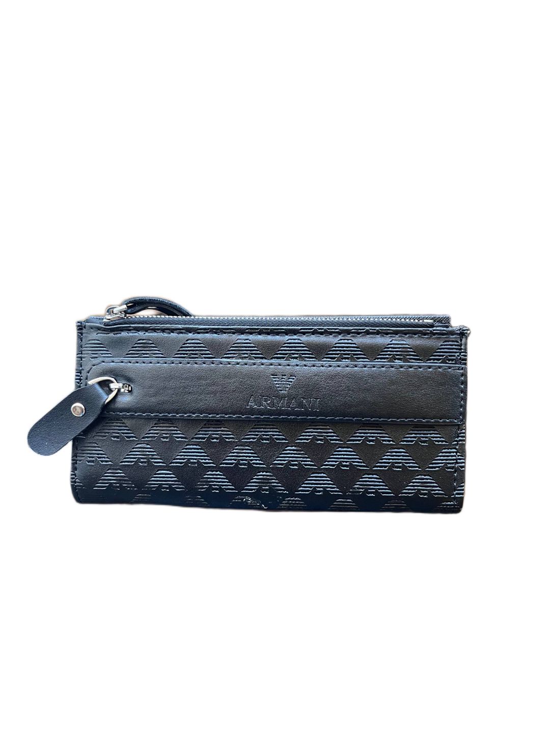 Kişilər üçün pul kisəsi KH-029, eko dəri, qara, 20x10 sm — Mallar, Bakı
