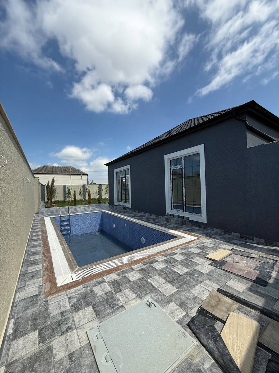 Satılır 3 otaqlı həyət evi/bağ evi 125 m² — Ev, villa, Bakı (3)