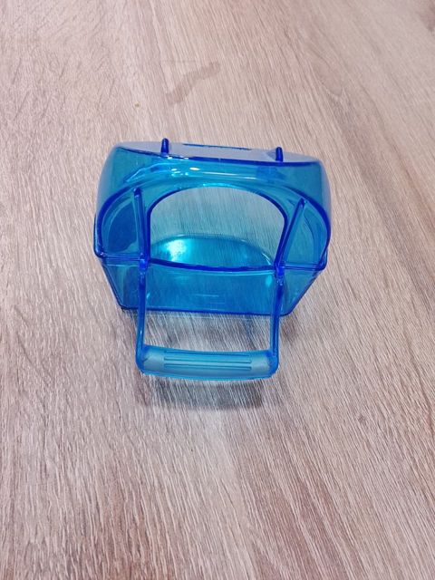 Tutuquşular üçün yem-su təknəsi mavi P078767 — Bakı