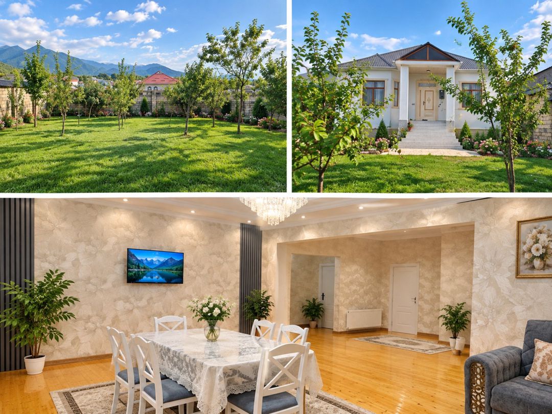 Villa kirayə verilir, Qəbələ r — Ev, villa, Qəbələ