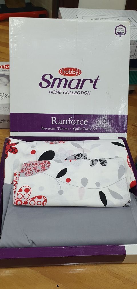 Hobby Smart Home Collection – Ranforce Nevresim Dəsti (Double) — Bakı