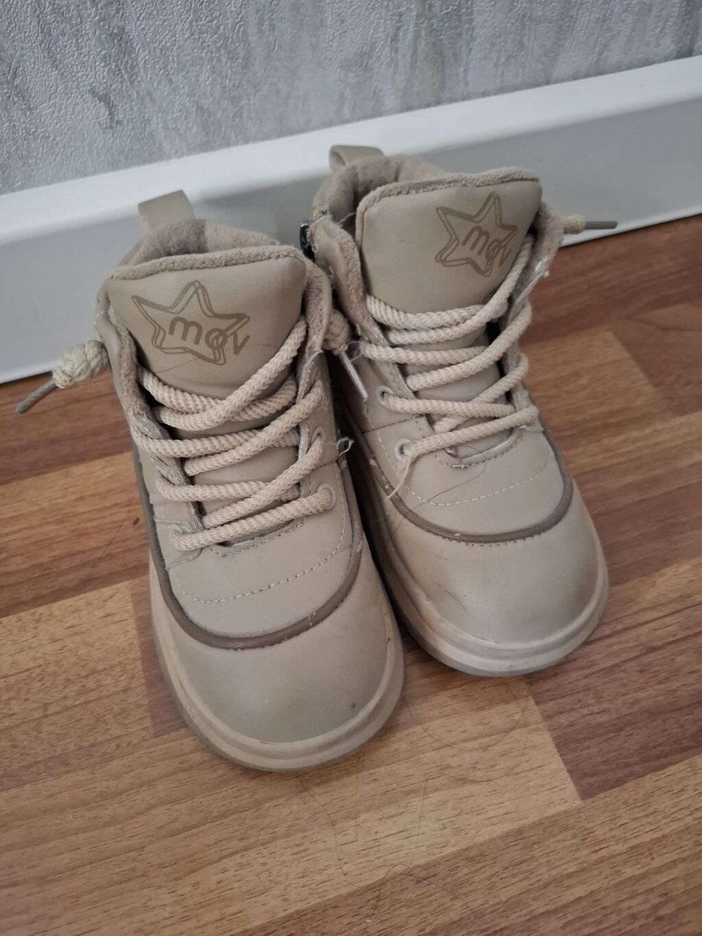 Rəng - Bej Botinkalar, Papito Kids, Ölçü: 28, Uniseks — Uşaq ayakkabısı, Bakı