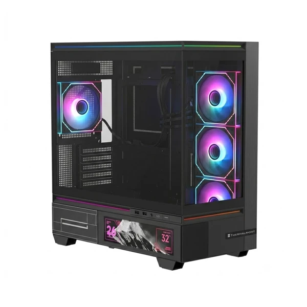 Thermalrıght TL-M10 Vision FAN4-M Black Gaming Case — Mallar, Bakı