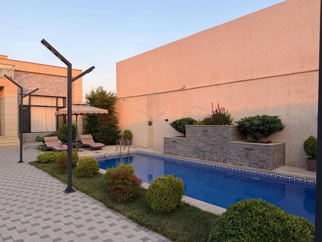 Satılır 6 otaqlı həyət evi/bağ evi 280 m² — Ev, villa, Bakı (9)