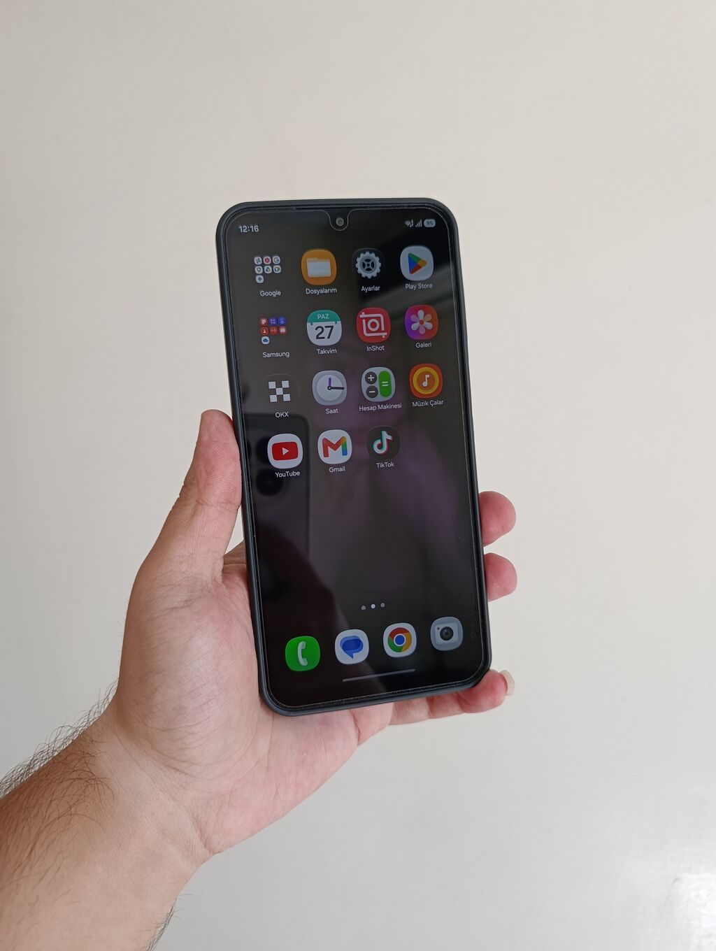 Samsung Galaxy A17, 128 GB, rəng - Qara, Barmaq izi — Samsung, Göyçay (3)