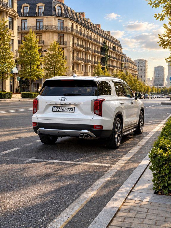 Hyundai Palisade, 2.2 L, 2021 il, 114 500 km 77-VD-223 — Avtomobillər, Bakı (3)