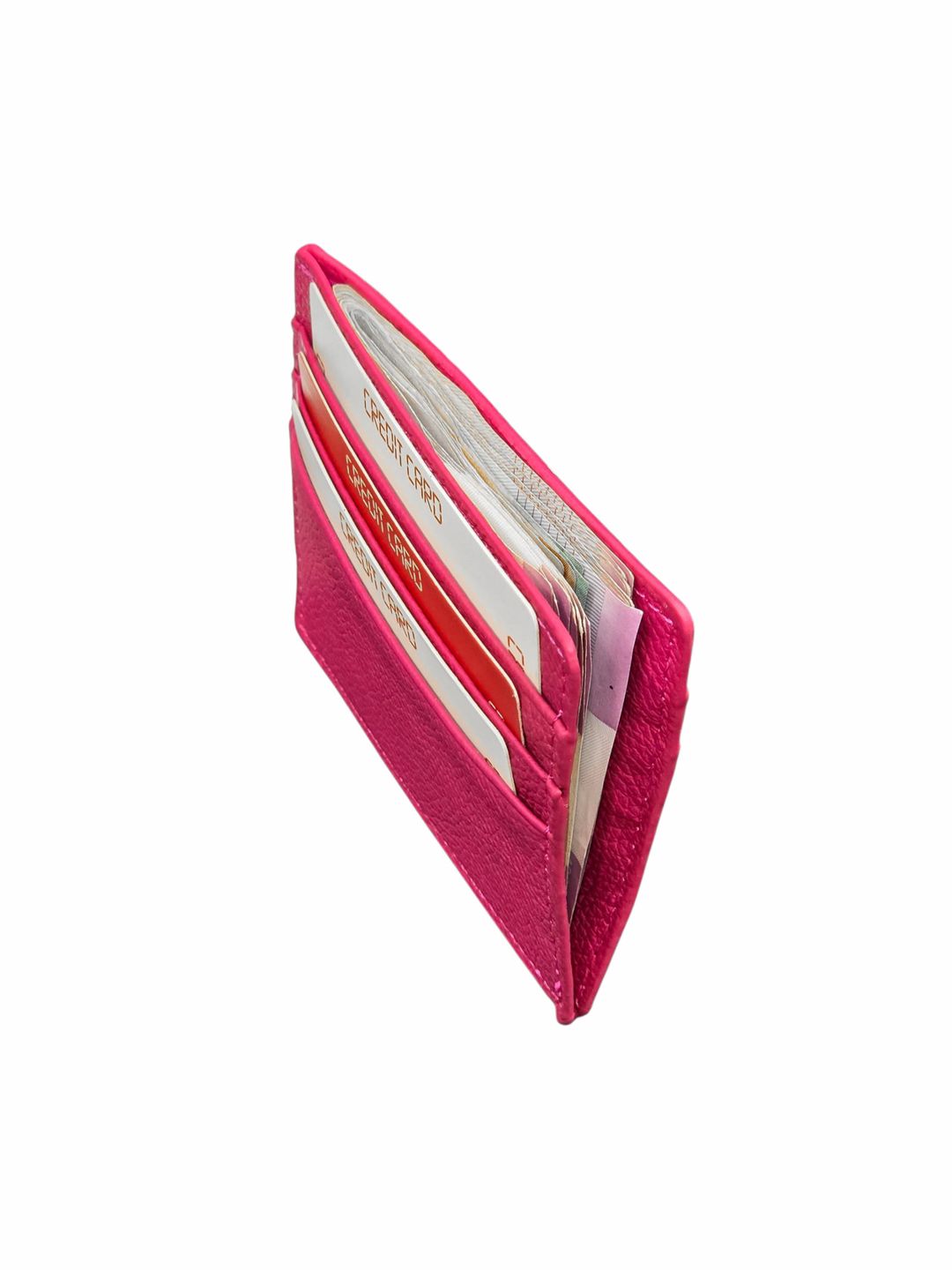 Kredit kart qabı 97116, dəri, çəhrayı, 10x8 sm — Mallar, Bakı (3)