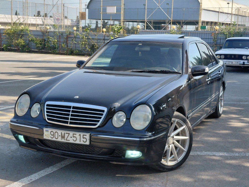 Mercedes E 240, 2.4 L, 2000 il, 300 000 km 90-MZ-515 — Avtomobillər, Astara (2)