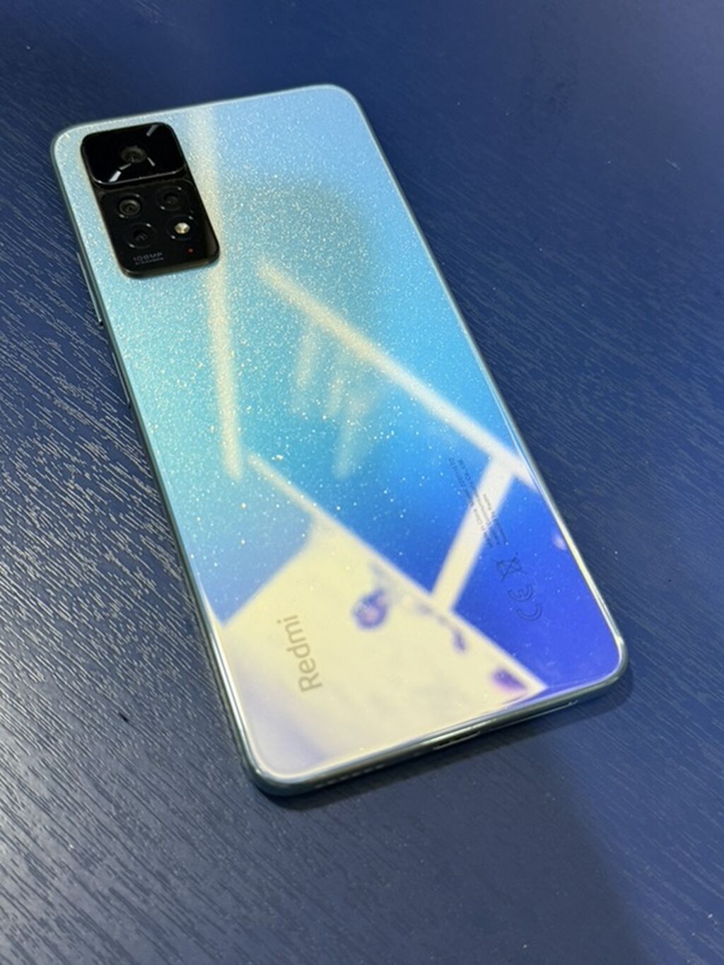 Redmi Note 11 Pro, 128 GB, rəng - Göy, Sensor, Barmaq izi, İki sim kartlı — Xiaomi, Bakı (7)