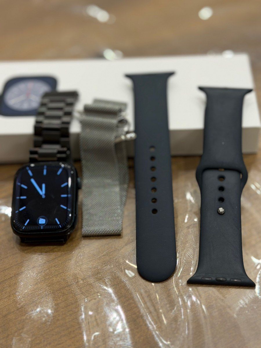 Apple Watch Series 8 Aluminum Midnight 45mm — Ağıllı saatlar və biləkliklər, Bakı (2)